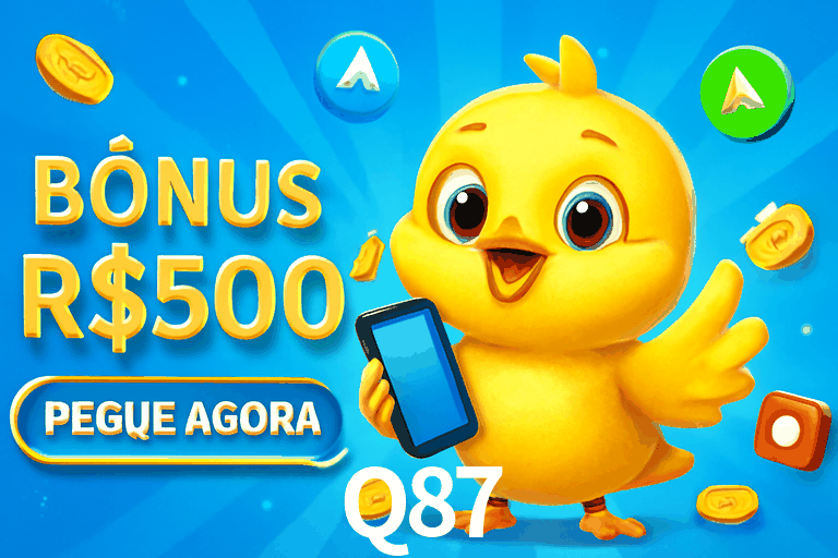 Aplicativo móvel Q87 para iOS e Android