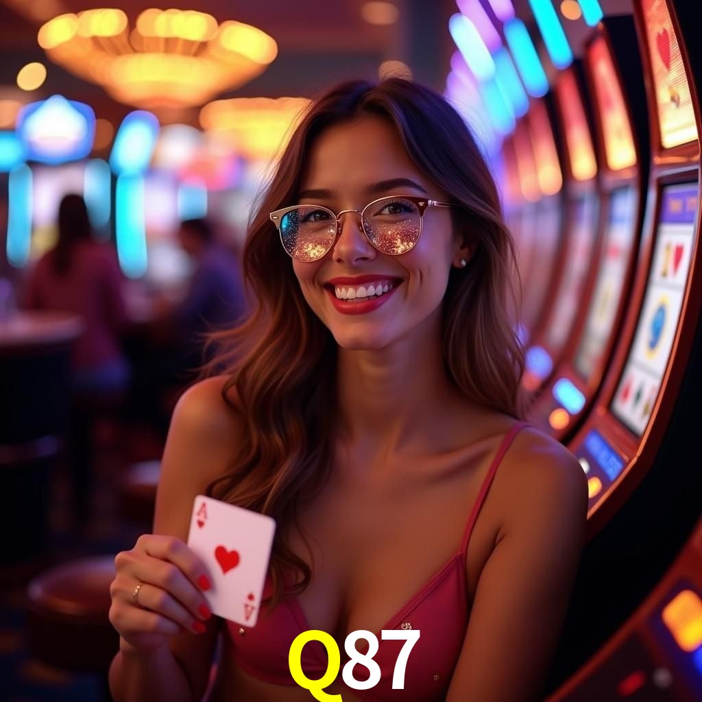 Close-up de um botão de login brilhante em um smartphone segurado na mão, representando acesso seguro e rápido à conta Q87 no Brasil Q87 Casino – Descubra emocionantes jogos de caça-níqueis feitos para jogadores brasileiros
